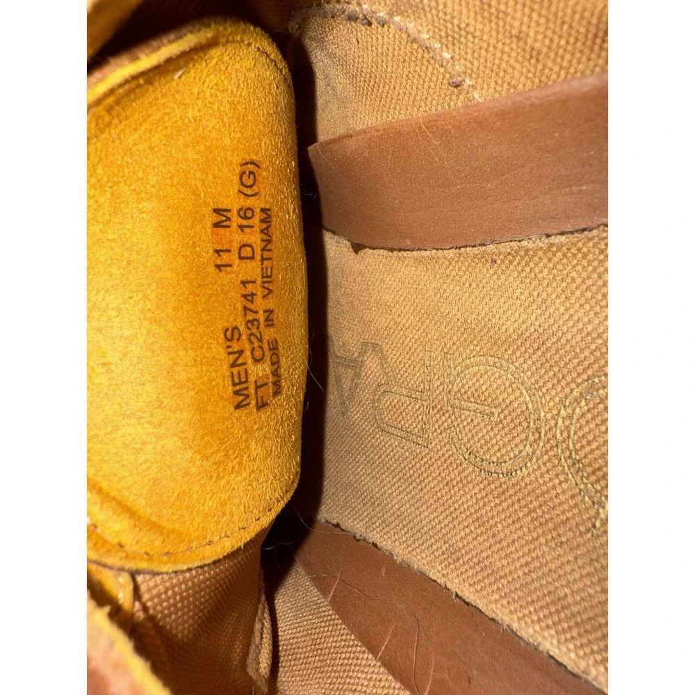 Cole Haan ZeroGrand Wingtip Oxford Dress Shoes British Tan‎ C23741 Men's 11 M